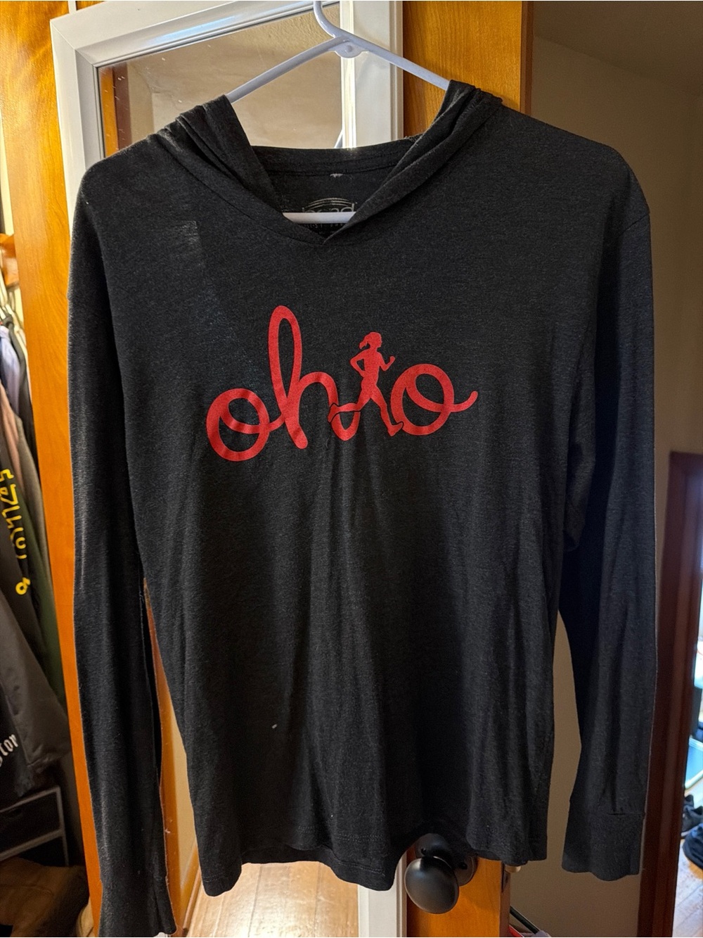 Bend Active Ohio Runner Lightweight Bamboo Hooded Long Sleeve Shirt - Small